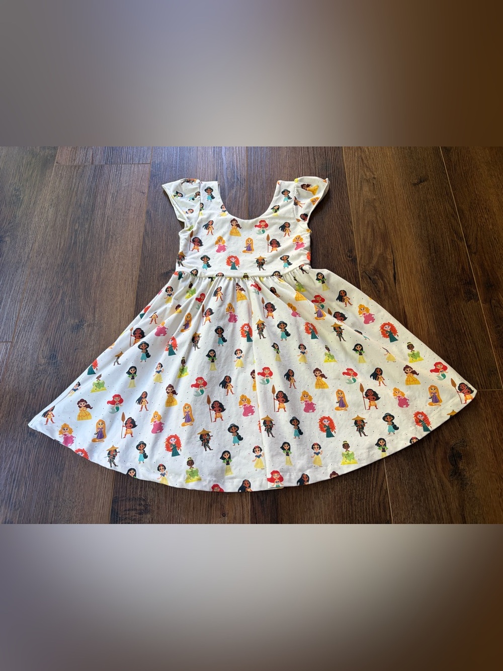 Monica + Andy Sz 6/7 Disney Princess Twirl Dress